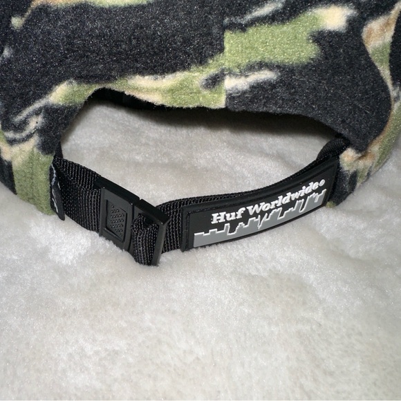 Huf Worldwide Fleece Hat Cap Camo Adjustable - Picture 5 of 8